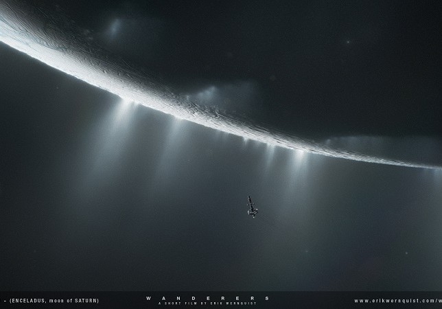 Wanderers Enceladus Carl Sagan