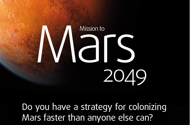 Mars 2049 board game