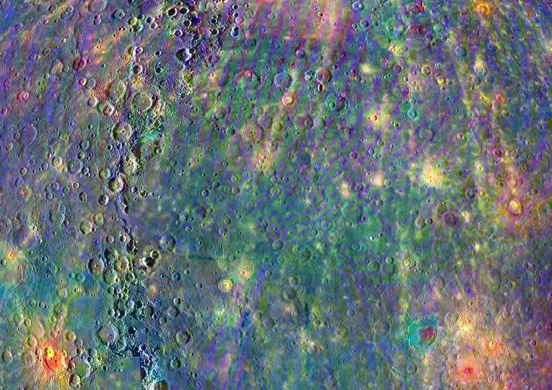 mercury messenger probe detail