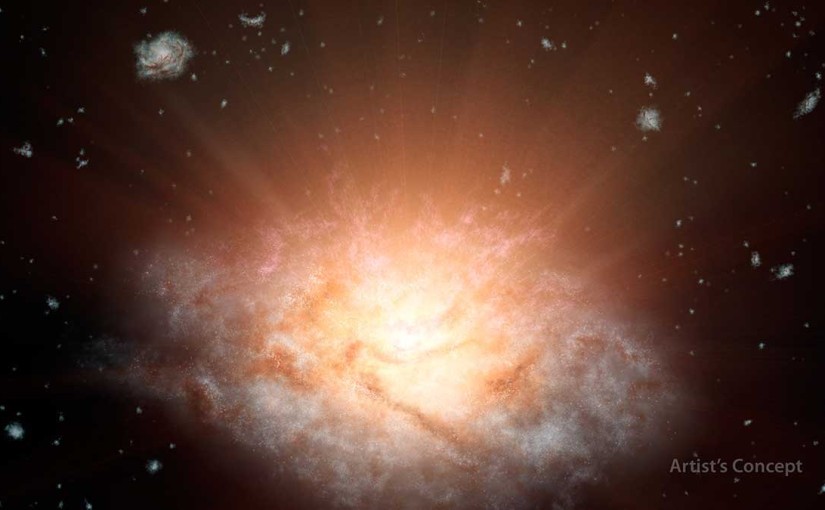elirg galaxy supermassive black hole